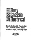 1982 Ford Mustang Mercury Capri Thunderbird Factory OEM Shop Repair Maintenance Service Manual 2 Vol. Set