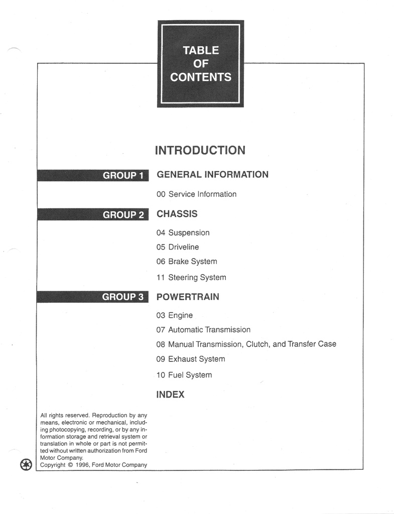 1997 Ford Expedition Original OEM Factory Shop Repair Service Workshop Manual Complete 2 Vol. Set