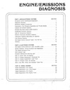 1985 Ford Car/Truck Engine/Emissions Diagnosis Electronics Shop Service Manual