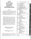 1990 Cadillac Allante Shop Service Repair Manual