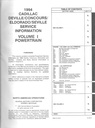 1994 Cadillac Eldorado/Seville Shop Service Repair Manual 2 Vol Set