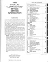 1986 Cadillac Eldorado/Seville Shop Service Repair Manual