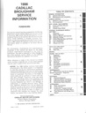 1986 Cadillac Fleetwood Brougham Shop Service Repair Manual
