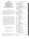 1990 Cadillac Brougham Shop Service Repair Manual