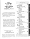 1990 Cadillac DeVille and Fleetwood Shop Service Repair Manual