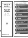 1979 Datsun/Nissan 280Z Shop Repair Service Manual