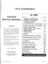 1976 Oldsmobile Service Manual—All Series incl. Vista Cruiser, Delta 88, Cutlass, Toronado