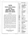 1972 Chevrolet Passenger Car Chassis Repair Maintenance Shop Service Manual