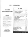 1974 Oldsmobile Full Line Factory OEM Chassis Shop Service Repair Manual