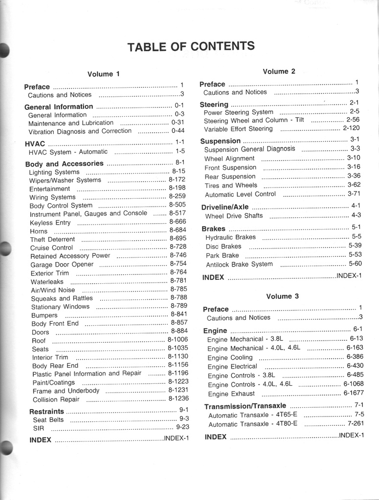 1998 Oldsmobile Aurora Buick Riviera G Platform 2nd Edition OEM Shop Service Repair Manual 3 Vol Set
