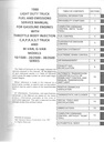 1988 GMC Light Truck Fuel and Emissions Service Tune-Up Manual (Gas Engines)