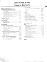 2003 Ford F-650 and F-750 Super Duty Truck Original OEM Factory Shop Service Repair Workshop Manual