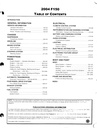 2004 Ford F-150 OEM Factory Shop Service Workshop Manual