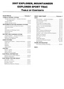 2007 Ford Explorer & Mercury Mountaineer Original OEM Factory Shop Service Workshop Manual 2 Vol Set