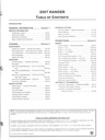 2007 Ford Ranger Pickup Truck Original OEM Factory Shop Repair Maintenance Service Manual Complete 2 Vol. Set