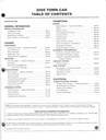 2005 Ford Lincoln Town Car Original OEM Factory Shop Repair Service Workshop Manual