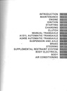 1997 Toyota Corolla AE101 AE102 OEM Shop Service Repair Manual