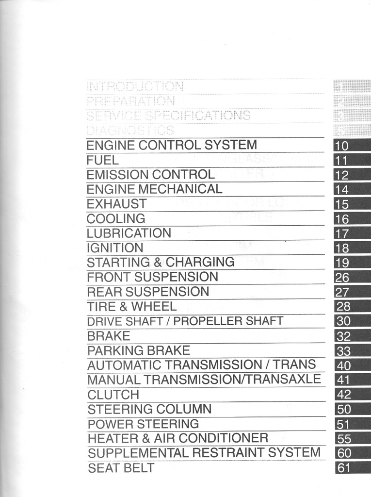 2003 Toyota Corolla ZZE130 OEM Shop Service Repair Manual 2 Vol Set