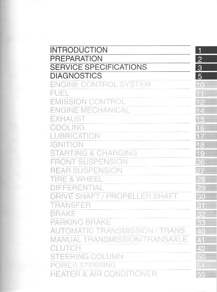 2003 Toyota Corolla Matrix OEM Shop Service Repair Manual 2 Vol Set