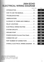 2004 Toyota Echo OEM Shop Service Repair Electrical Wiring Diagram Manual