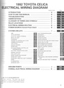 1992 Toyota Celica OEM Shop Service Repair Electrical Wiring Diagram Manual