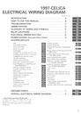 1997 Toyota Celica OEM Shop Service Repair Electrical Wiring Diagram Manual