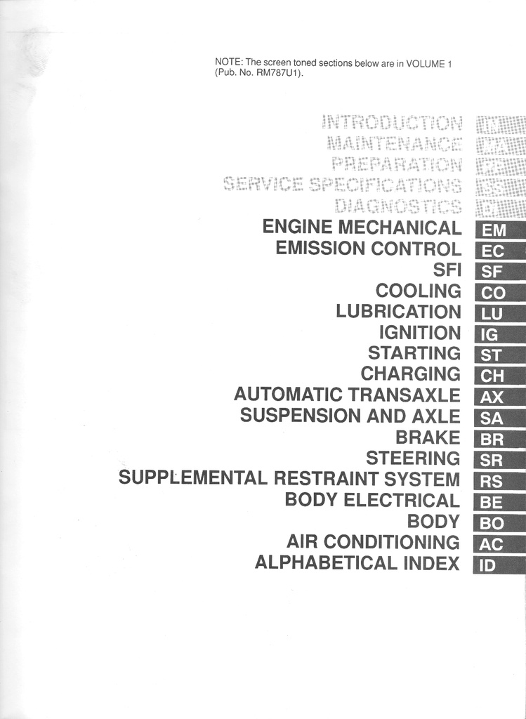 2001 Toyota Sienna OEM Shop Service Repair Manual 2 Vol Set