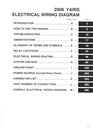 2008 Toyota Yaris OEM Shop Service Repair Electrical Wiring Diagram Manual