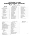 1999 Dodge Durango Shop Repair Maintenance Diagnostic Service Manual 5 Vol. Set