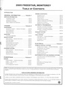2005 Ford Freestar Mercury Monterey Original OEM Factory Shop Service Workshop Repair Manual 2 Vol Set