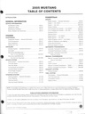 2005 Ford Mustang Original OEM Factory Shop Repair Service Workshop Manual