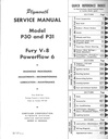 1957 Plymouth Shop Repair Maintenance Service Manual