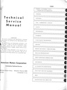 1966 AMC Rambler American Shop Repair Maintenance Technical Service Manual