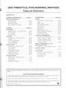 2007 Ford Freestyle, Five Hundred, and Mercury Montego Original Factory OEM Shop Service Repair Workshop Manual Set