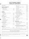 2005 Ford Taurus Mercury Sable Original OEM Factory Shop Repair Service Workshop Manual
