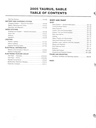 2005 Ford Taurus Mercury Sable Original OEM Factory Shop Repair Service Workshop Manual