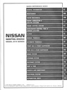 1995 Nissan Sentra/200SX Shop Repair Service Manual