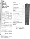 1997 Mazda Millenia Workshop Shop Service Repair Manual