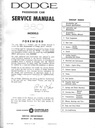 1964 Dodge Custom Eight Eighty 880 Shop Maintenance Repair Service Manual