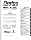 1968 Dodge Polara Monaco Shop Maintenance Repair Service Manual