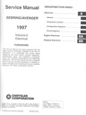 1997 Chrysler/Dodge Sebring/Avenger Shop Maintenance Repair Service & Electrical Manual 2 Vol. Set