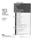 1973 Ford Truck All Models Factory OEM Shop Repair Maintenance Service Manual 4 Vol. Set