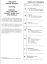 1986 Chevrolet Medium Duty Truck Unit Repair Manual