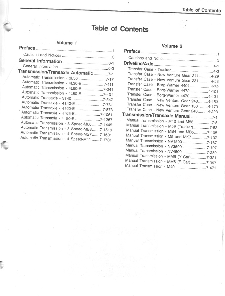 1998 GM Chevrolet/Pontiac/Buick/Cadillac/Oldsmobile/GMC Light Duty Truck & Passenger Car Transmission Transaxle Transfer Case Unit Repair Service Manual Set & Supplement for All Models