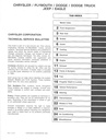 1994 Mopar Chrysler/Plymouth/Dodge/Jeep/Eagle Technical Service Bulletins & Manual Revisions 2 vol Set