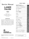 1994 Plymouth Laser Eagle Talon Shop Maintenance Repair Service & Electrical Manual 2 Vol. Set