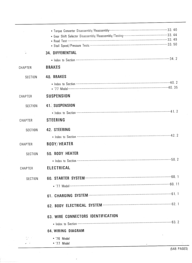 1976 1977 Honda Acccord Shop Service Repair Maintenance Manual