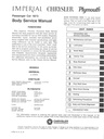 1973 Chrysler/Plymouth/Imperial Shop Repair Maintenance Service Manual Set  ’Cuda/Roadrunner/Duster/New Yorker/Newport/LeBaron/Town & Country/Scamp/Satellite/Fury/Barracuda