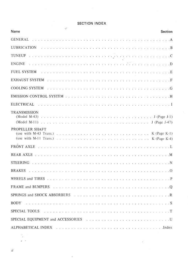 1973-1974 Jeep FDJ-5C Dispatcher 100 Shop Repair Maintenance Service Manual