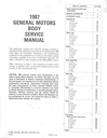 1987 General Motors Body Service Manual for Cadillac, Buick, and Oldsmobile Passenger Cars